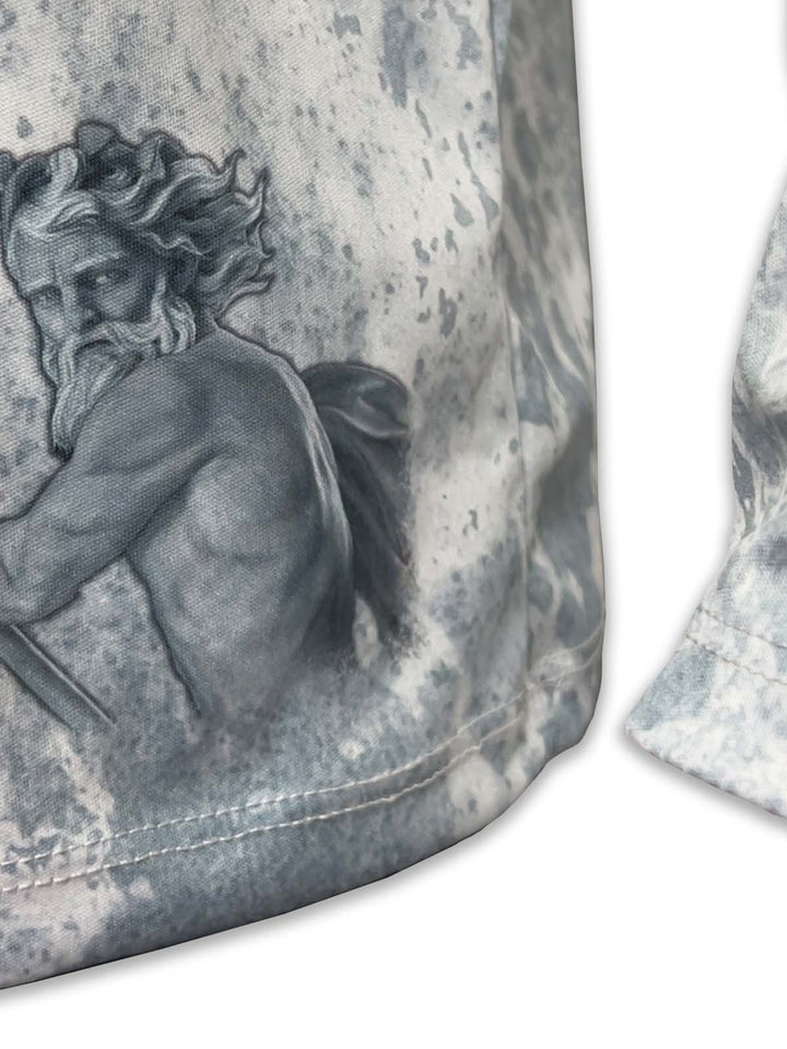 Palm Beach, FL / King Tide Allover Chart Shirt