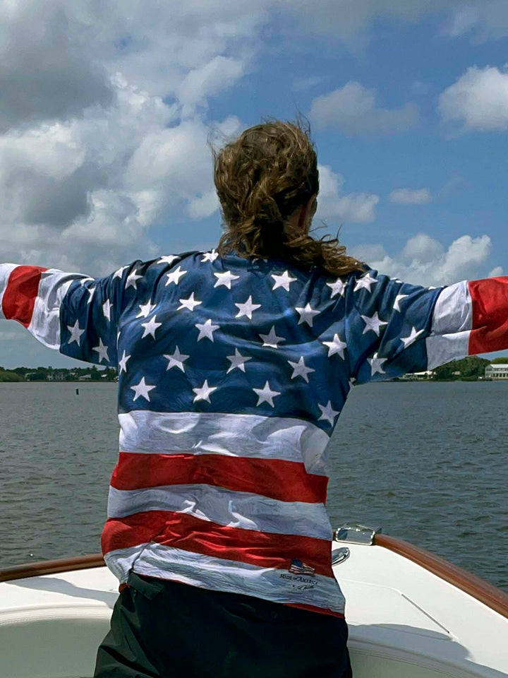 America Men's Long Sleeve