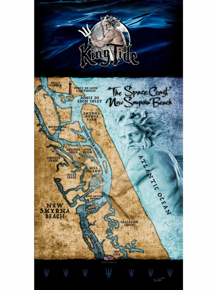 New Smyrna, FL / The King Tide Towel