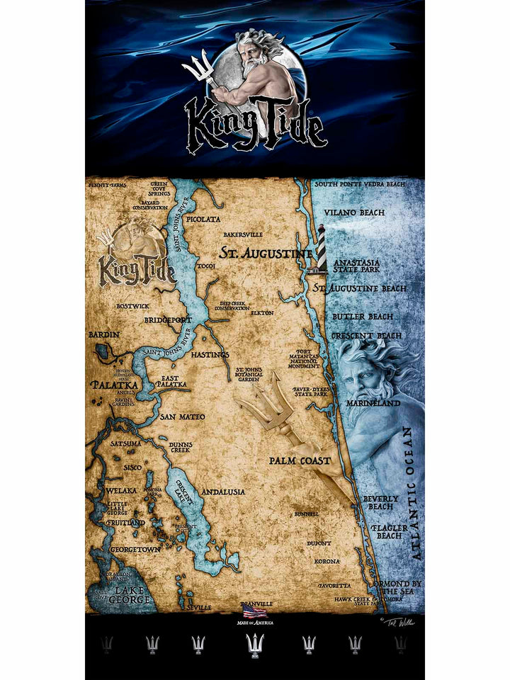 St. Augustine - Palatka, FL / The King Tide Towel