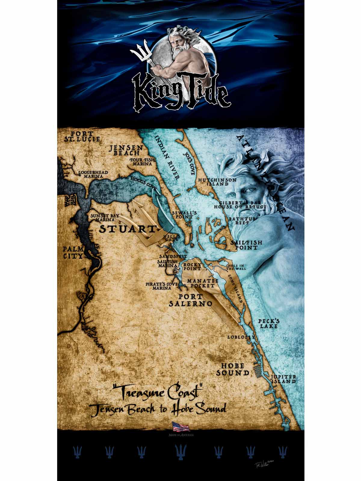 Stuart, FL / The King Tide Towel KingTideGear