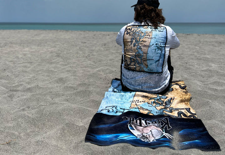 Palm Beach, FL / The King Tide Towel