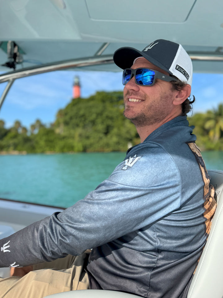 Naples, FL / King Tide Serene Black Chart Hoodie