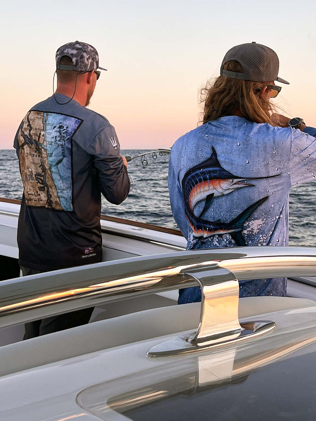 St. Augustine - Palatka, FL / King Tide Serene Black Chart Shirt