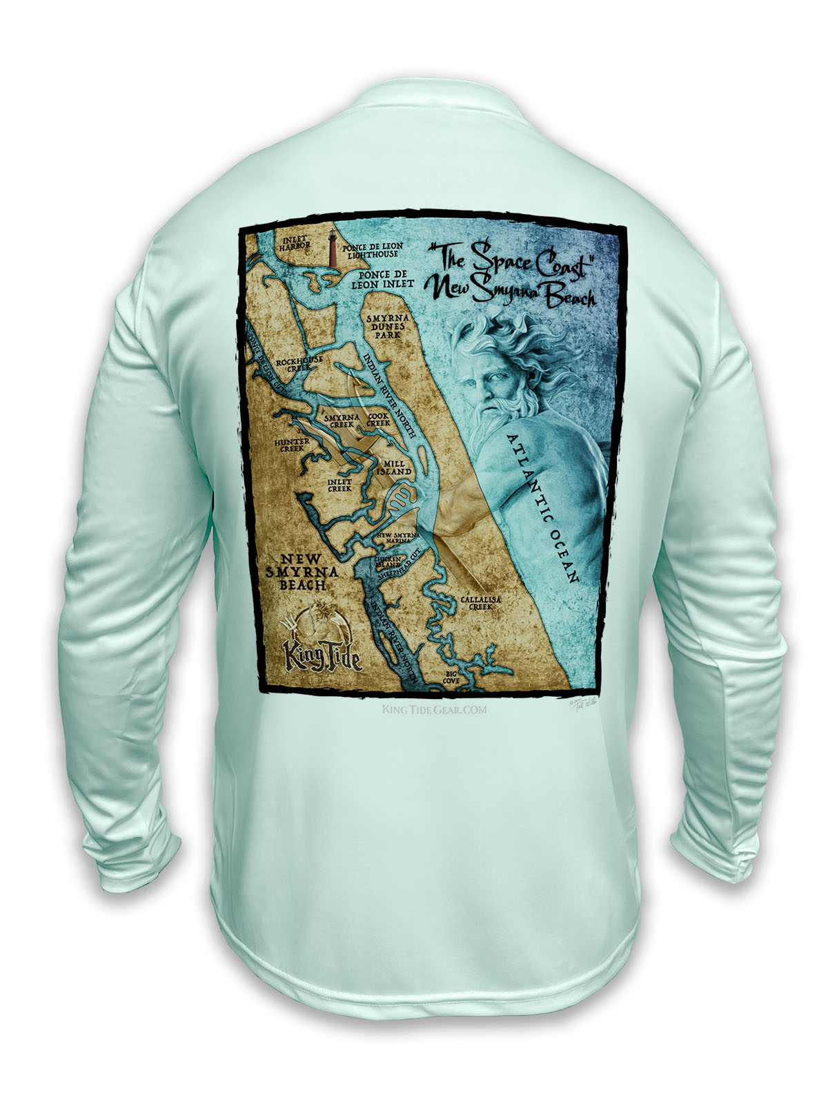 King Tide Classic New Smyrna, FL Chart Shirt