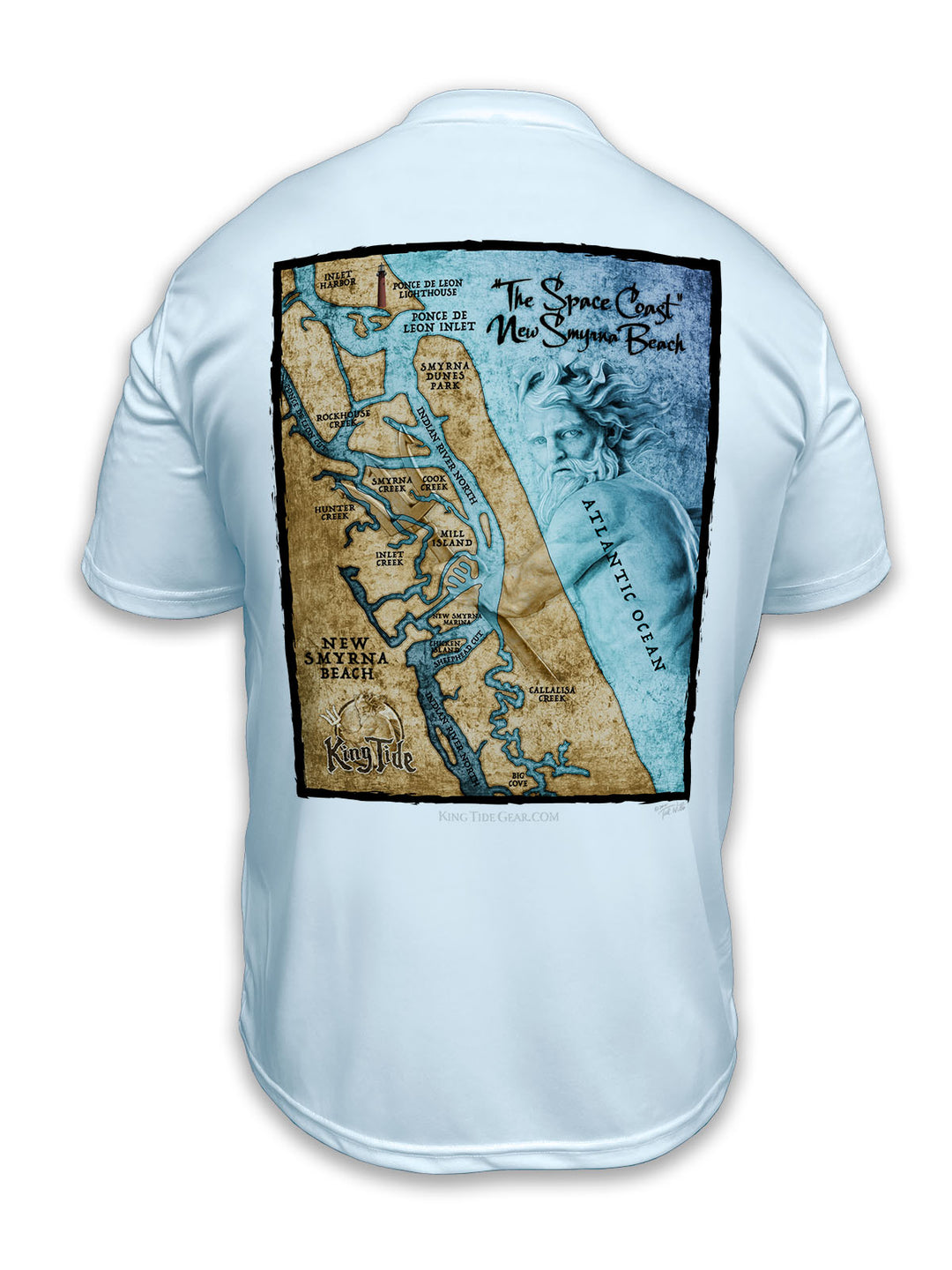 New Smyrna, FL / King Tide Classic SS Chart Shirt