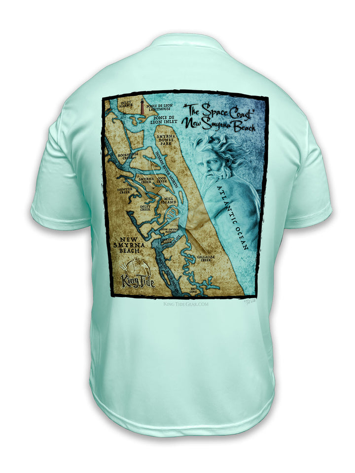 New Smyrna, FL / King Tide Classic SS Chart Shirt
