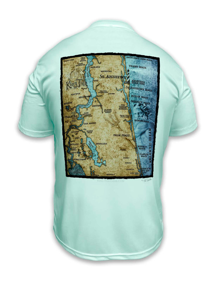 St. Augustine - Palatka, FL / King Tide Classic SS Chart Shirt
