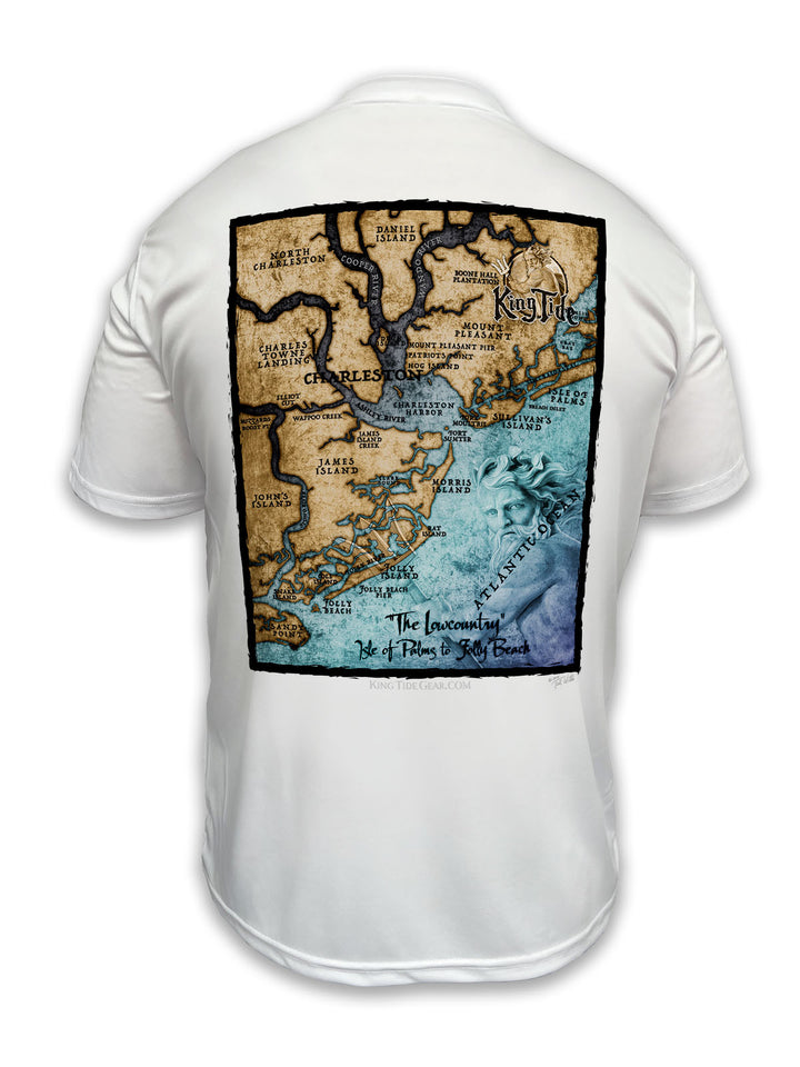 Charleston, SC / King Tide Classic SS Chart Shirt