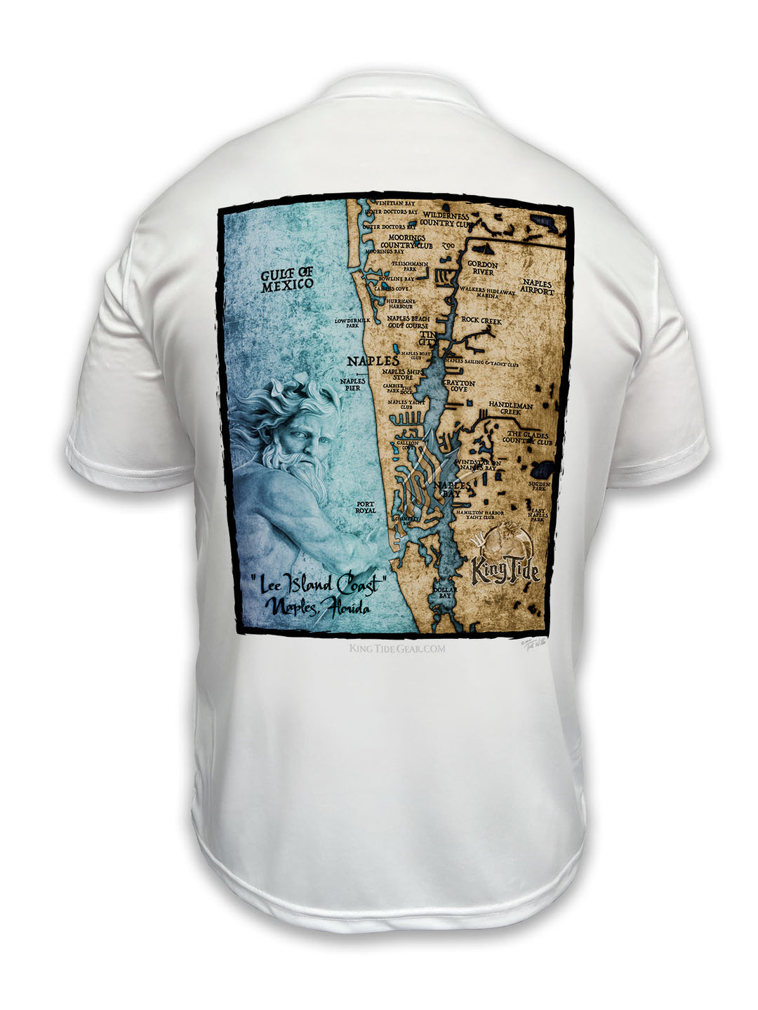 Naples, FL / King Tide Classic SS Chart Shirt