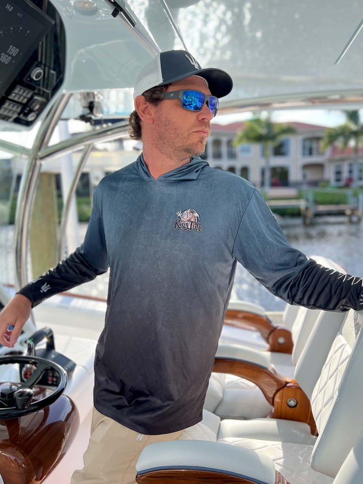 St. Augustine - Palatka, FL / King Tide Serene Black Chart Shirt