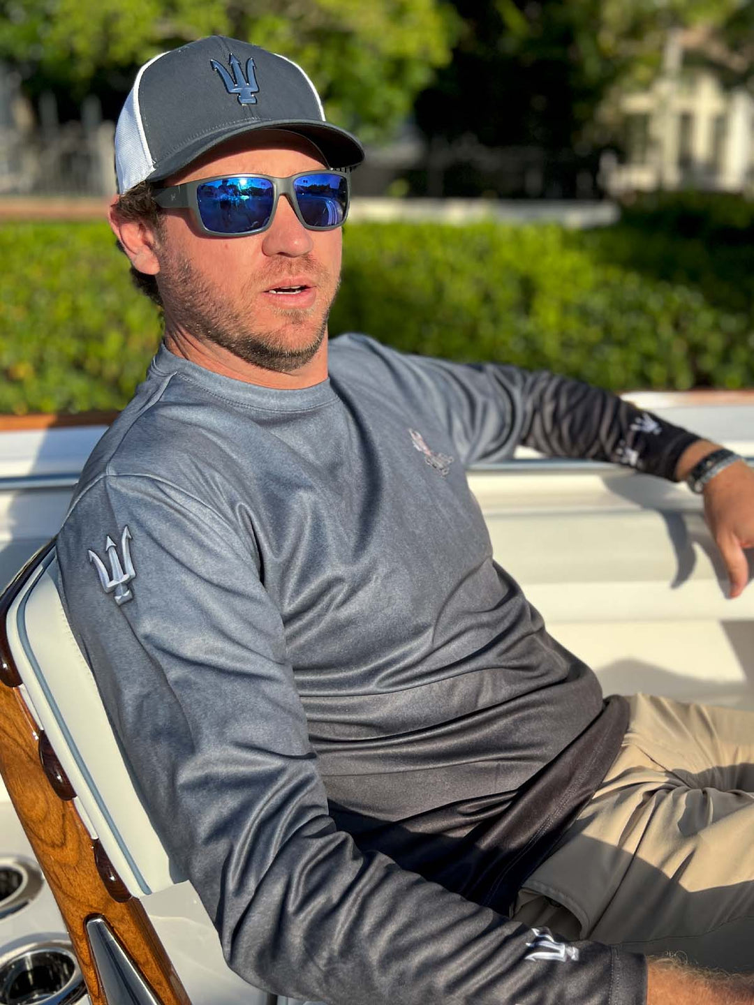 Vero Sebastian, FL / King Tide Serene Black Chart Shirt KingTideGear