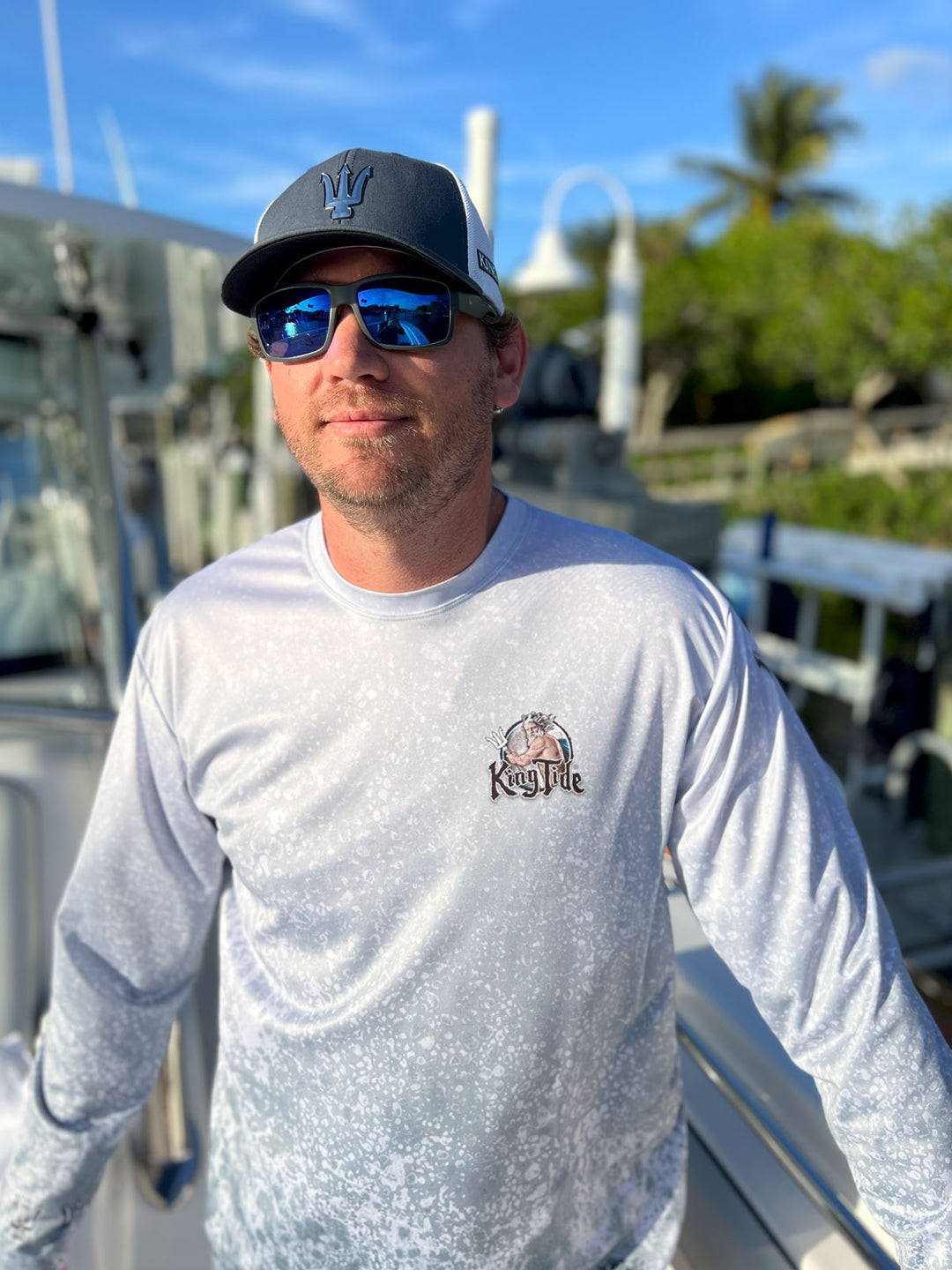 Charleston, SC / King Tide Allover Chart Shirt