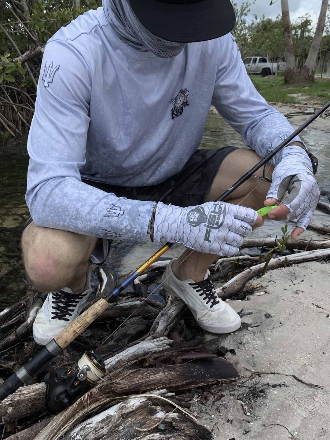 Outer Banks, NC (Lower) / King Tide Allover Chart Shirt