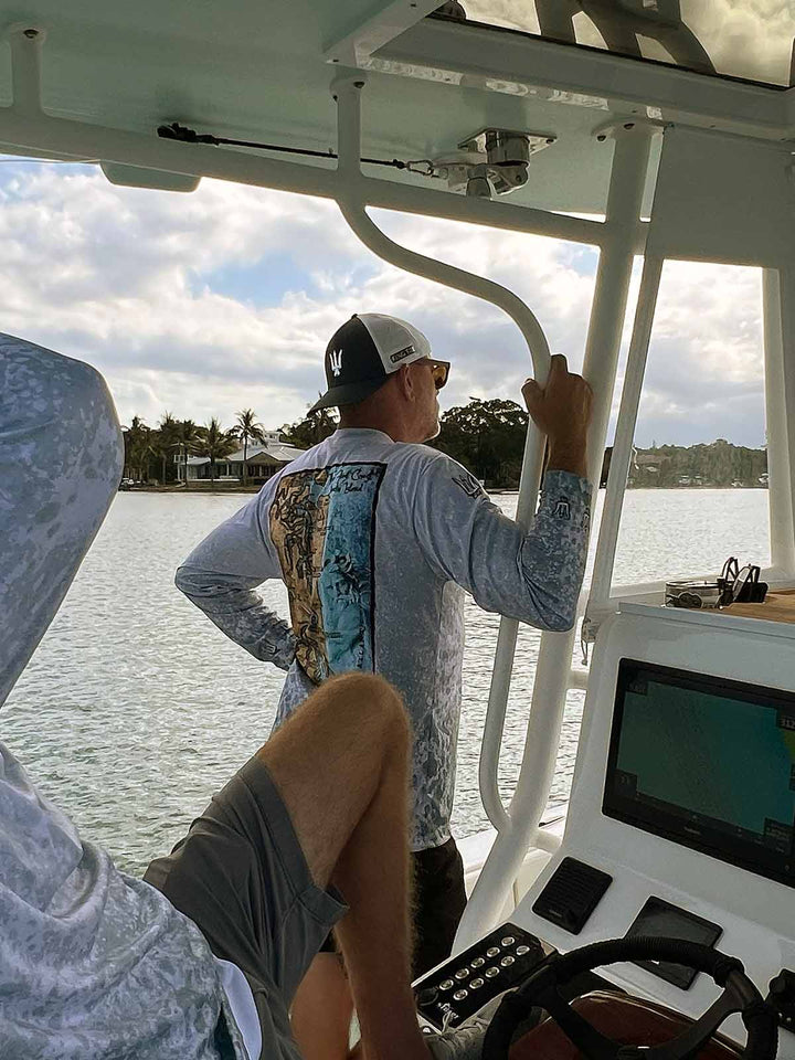 Hilton Head - Beaufort, SC / King Tide Allover Chart Shirt