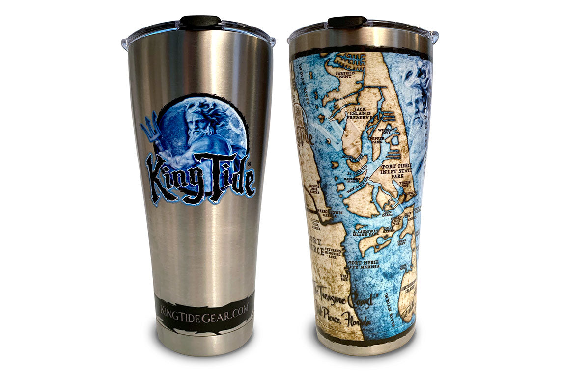 Ft. Pierce, FL / King Tide Tervis Stainless 30oz Tumbler