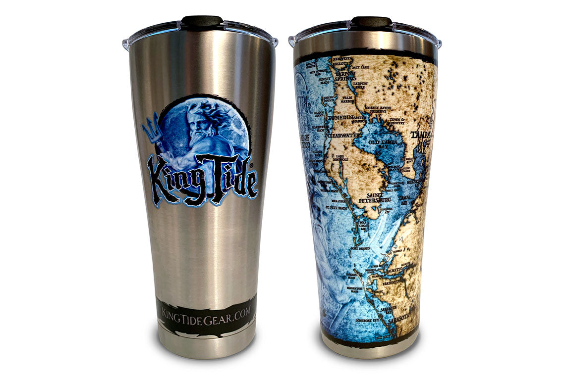 Tampa, FL / King Tide Tervis 30 oz. Stainless Tumbler with Lid