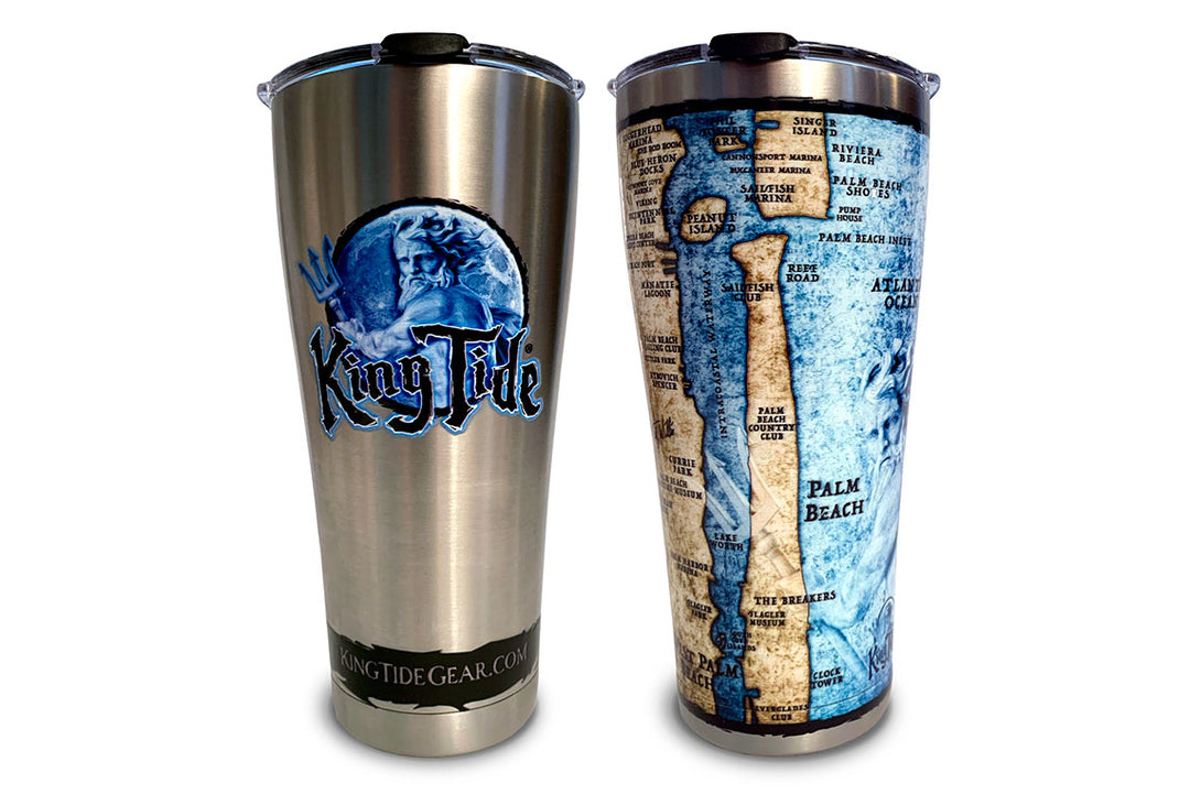 Palm Beach, FL / King Tide Tervis 30oz. Stainless Tumbler with Lid